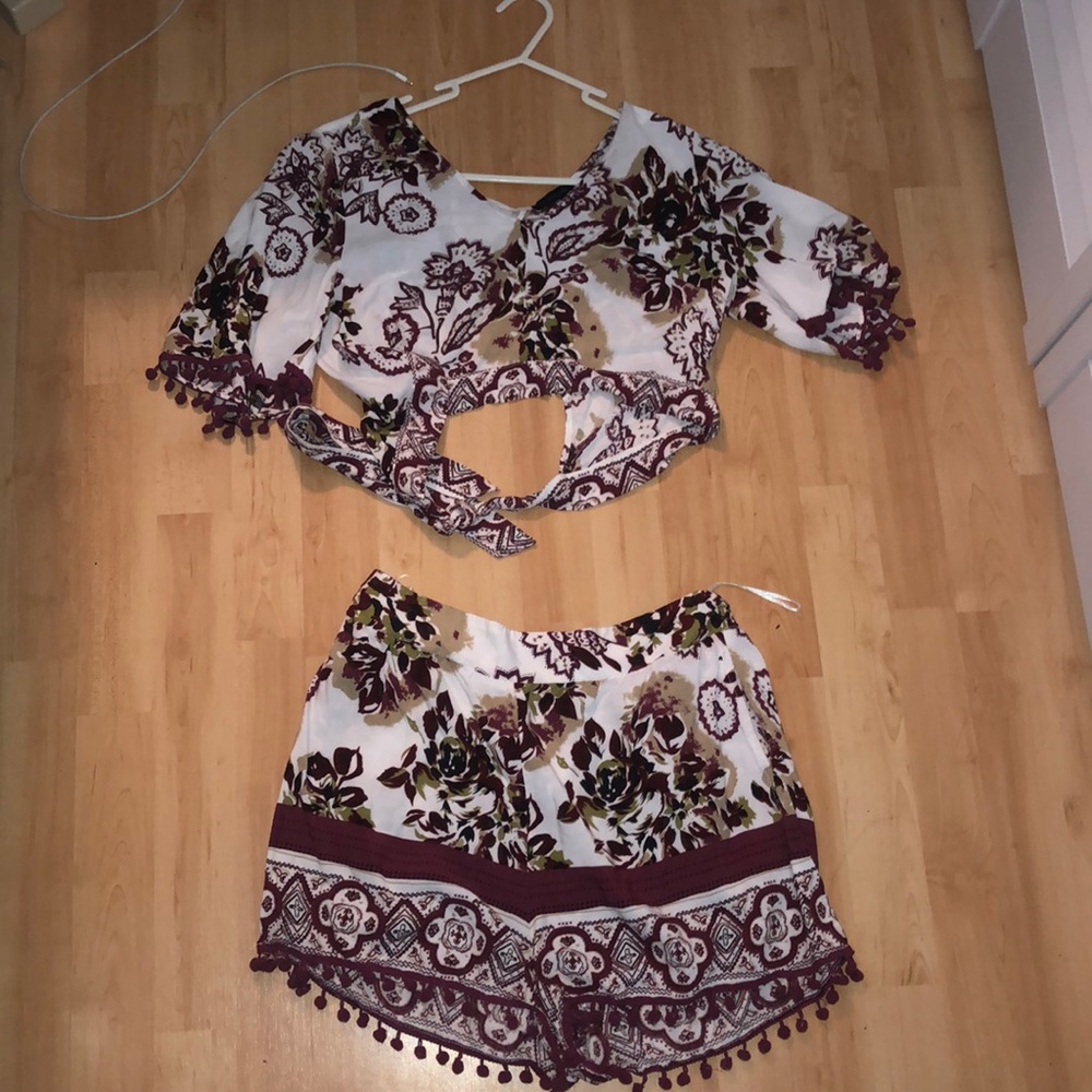 Miami Boutique Two piece set perfect for brunch